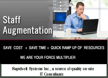 Staff Augmentation Services by Rapidsoft Systems